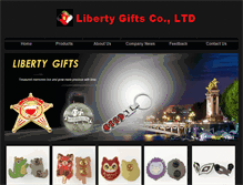 Tablet Screenshot of liberty-gifts.com